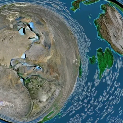 Image similar to planet earth, google earth