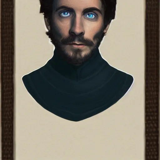 Image similar to portrait of Paul Atreides