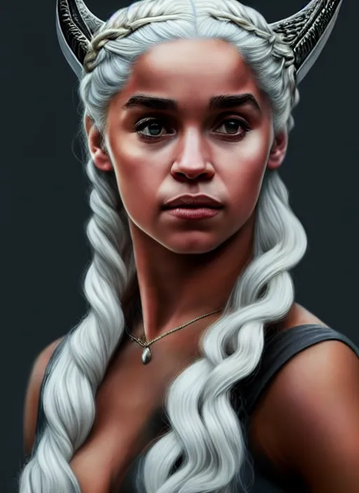 Image similar to photo of a gorgeous young lebron james as daenerys targaryen in the style of stefan kostic, realistic, professionally, professionally color graded, half body shot, sharp focus, 8 k high definition, insanely detailed, intricate, elegant, art by stanley lau and artgerm