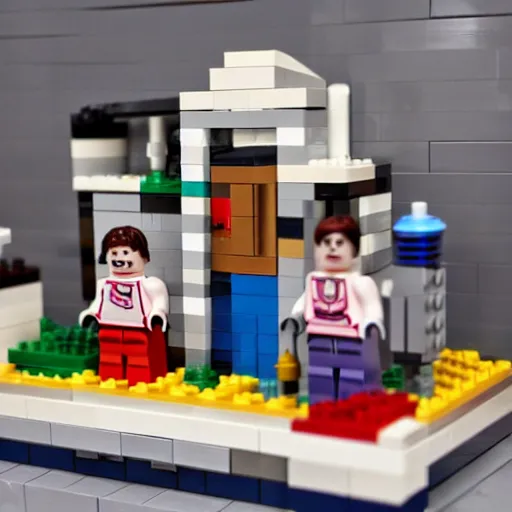 Image similar to Public Washroom Lego set