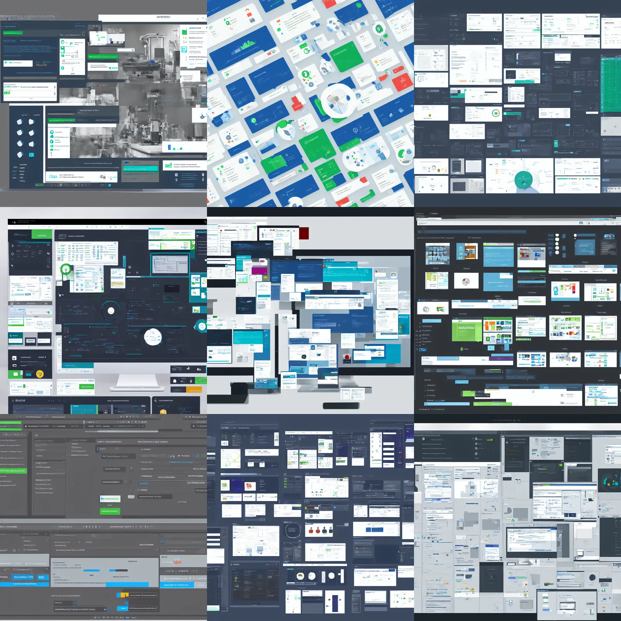 Prompt: pc software ui design for chemical laboratory