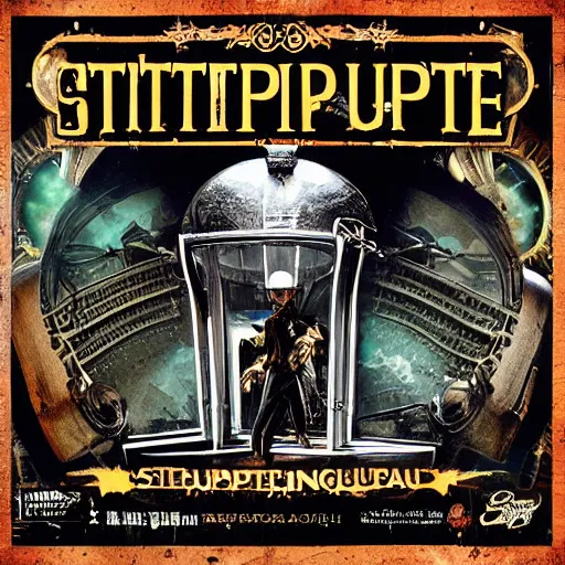 Image similar to steampunk defective | album artwork, used lp ( 2 0 0 6 )