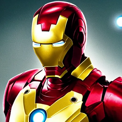 Image similar to film still of Snoop Dogg as Iron Man in the new Avengers film