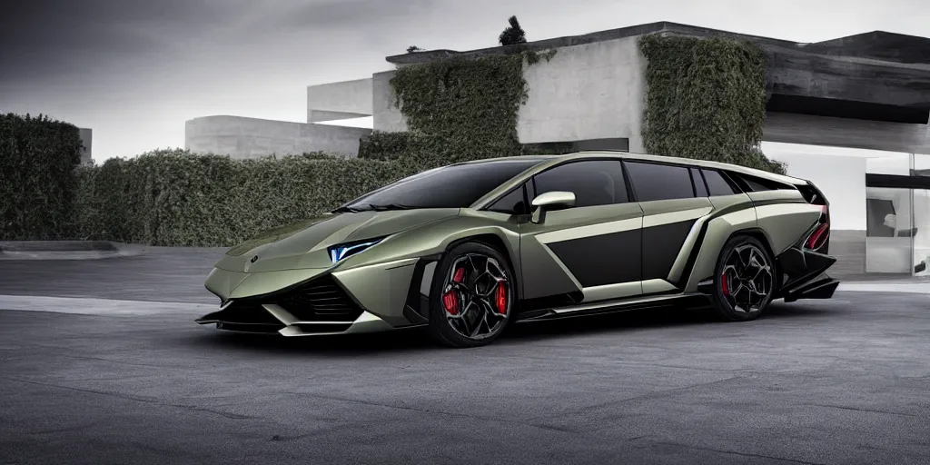 Image similar to “2022 Lamborghini Minivan”