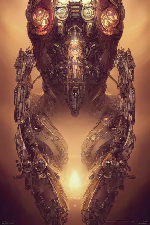 Prompt: twin Alien Robot concubines, facial tattoos, artists portrait, biomechanical, oppai, fantasy, highly detailed, photograph, concept art, sharp focus, depth of field blur, Mandelbrot fractal, art by artgerm and greg rutkowski and alphonse mucha and trevor brown