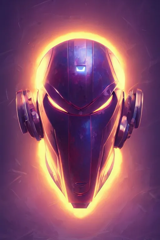 Image similar to epic mask helmet robot ninja portrait stylized as fornite style game design fanart by concept artist gervasio canda, behance hd by jesper ejsing, by rhads, makoto shinkai and lois van baarle, ilya kuvshinov, rossdraws global illumination radiating a glowing aura global illumination ray tracing hdr render in unreal engine 5