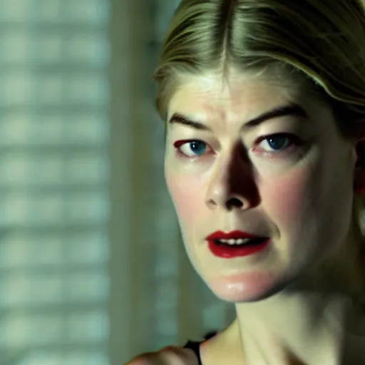 Image similar to rosamund pike as a vampire