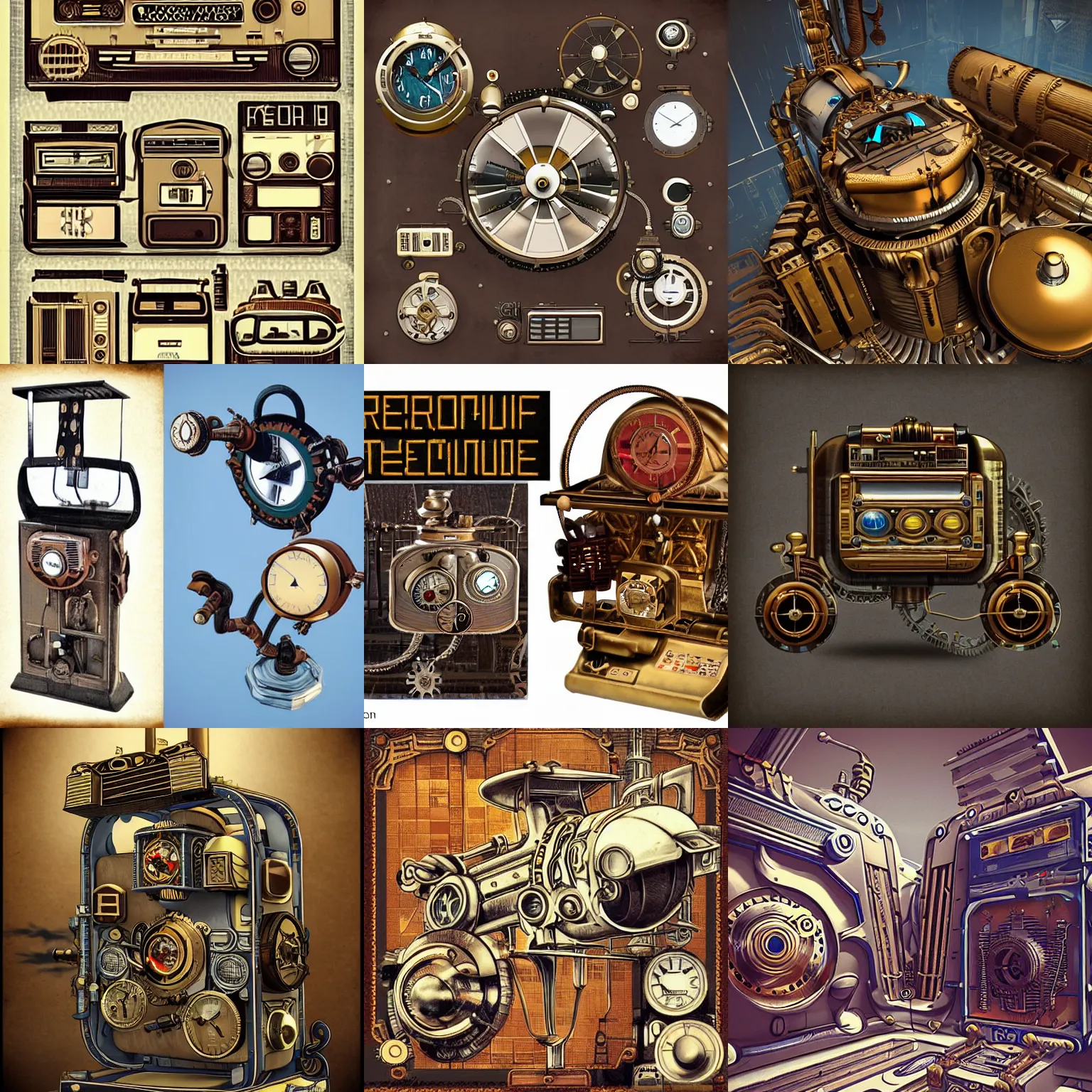 Steampunk retro deals