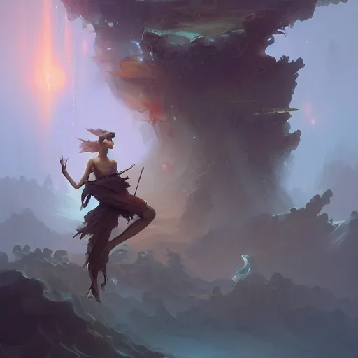 Image similar to reaching enlightenment, highly detailed, digital painting, artstation, sharp focus, smooth, concept art, illustration, art by peter mohrbacher and emmanuel shiu and martin johnson heade and bastien lecouffe - deharme