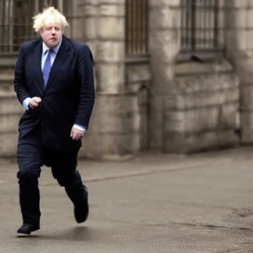 Image similar to Boris johnson in the matrix