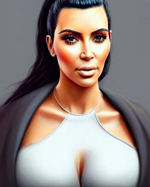 Prompt: highly detailed vfx portrait of, kim kardashian in leggings by stephen bliss, chalk, unrealengine, greg rutkowski, loish, rhads, beeple, chalk, makoto shinkai and lois van baarle, ilya kuvshinov, rossdraws, tom bagshaw, basil gogos