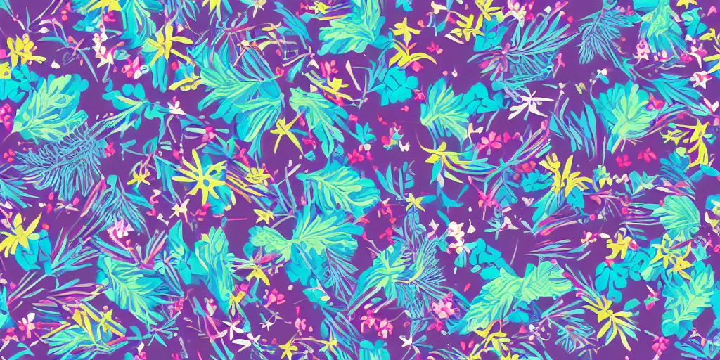 Image similar to chill summer pattern by trigger animation