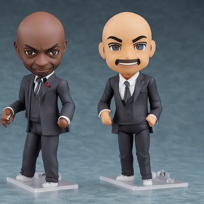 Prompt: Dave Chappelle, An anime Nendoroid of Dave Chappelle, figurine, detailed product photo