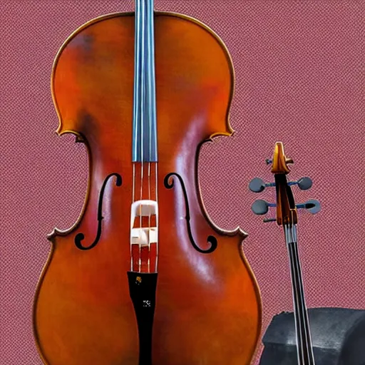 Image similar to concertfor cello and nuclear bomb