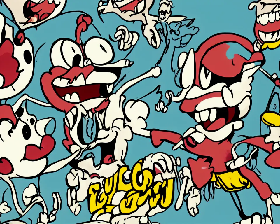 Image similar to cuphead