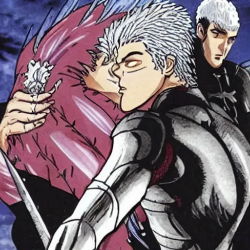 Image similar to guts killing griffith