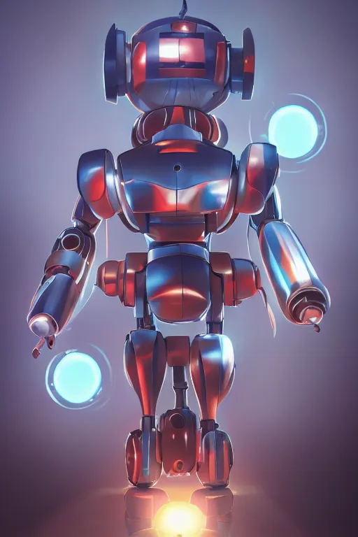 Image similar to metabots medabots medarotto medarot robot minimalist comics, behance hd by jesper ejsing, by rhads, makoto shinkai and lois van baarle, ilya kuvshinov, rossdraws global illumination ray tracing hdr radiating a glowing aura