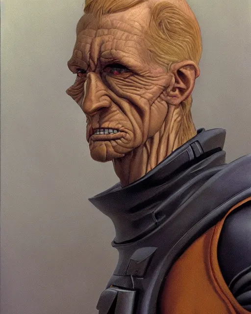 Image similar to grimthorn, portrait by ralph mcquarrie