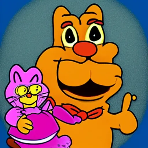 Image similar to garfield and friends