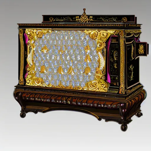 Prompt: baroque computer