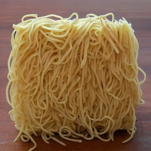 Image similar to Noodles made out of wood