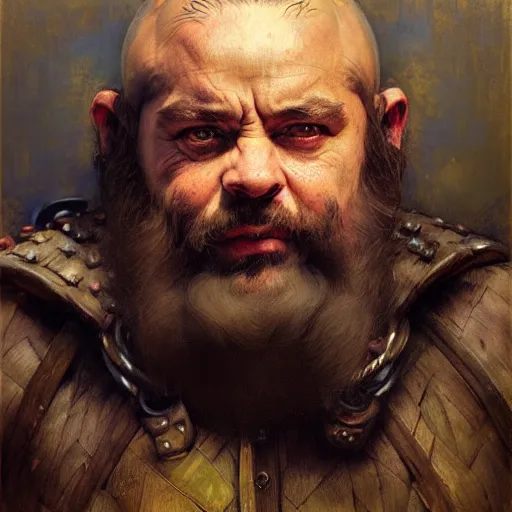 Image similar to highly detailed portrait of a dwarf peasant in the form of a tough male.. art by donato giancola, eugene delacroix, ruan jia, carl larsson, peter mohrbacher. trending on artstation, intricate details, energetic composition, golden ratio, concept art, illustration, elegant art, global illuminaition