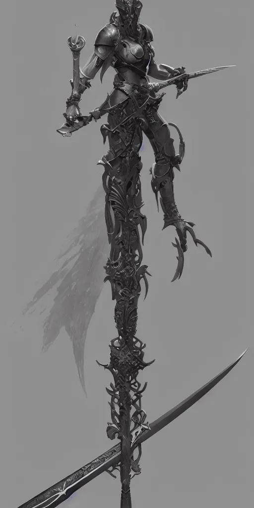 Image similar to sword design, shortsword, art by gerald brom, greg rutkowski and artgerm and james jean and zdzisław beksinski, 8 k, unreal engine, c 4 d