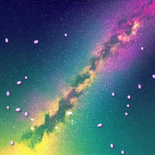 Prompt: milky way, pastel colors, vector art, creamy, digital art