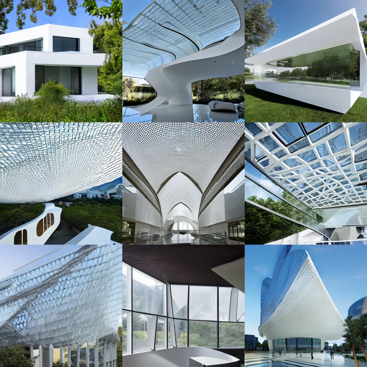 Prompt: architecture looks like a bee, beautifully bright white, 8k, ultra detailed, ultra realistic, glass, canopies, inspiring, crescendo, modern hive