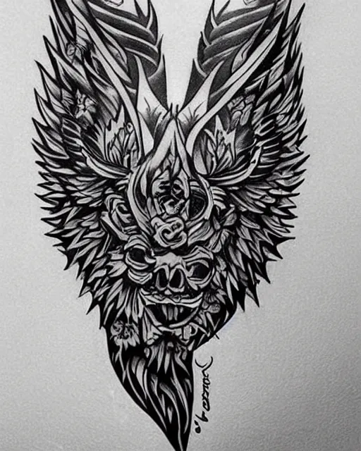 Image similar to cool tattoo design art