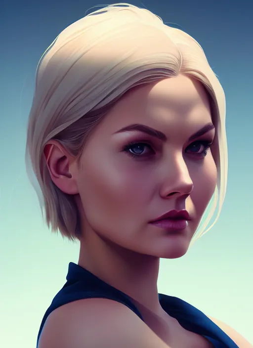 Prompt: portrait of elisha cuthbert, beautyshot, photorealistic, film, 3 5 mm,, dslr, canon, octane render, 8 k hd resolution, by ilya kuvshinov and cushart krentz and gilleard james