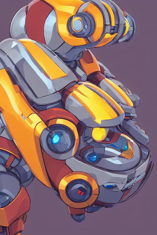 Image similar to metabots medabots medarotto medarot robot minimalist comics helmet mask neon cybereye, behance hd by jesper ejsing, by rhads, makoto shinkai and lois van baarle, ilya kuvshinov, rossdraws global illumination ray tracing hdr radiating a glowing aura