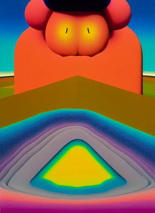 Image similar to beyond wolds by shusei nagaoka, kaws, david rudnick, airbrush on canvas, pastell colours, cell shaded, 8 k