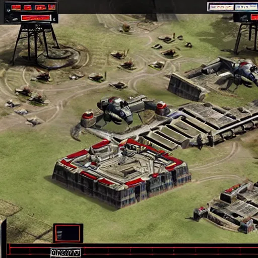 Image similar to Allied Base in Command and Conquer Red Alert 3