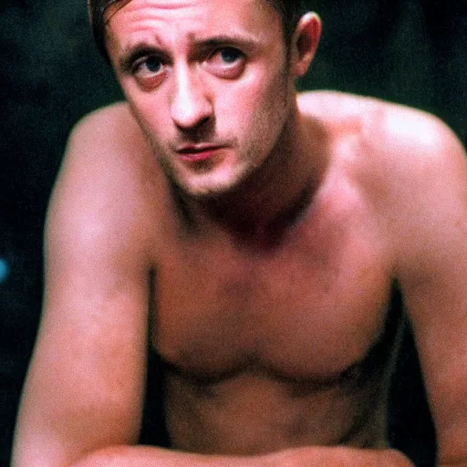 Prompt: color 35mm film still of British actor Kevin Doyle, figure portrait