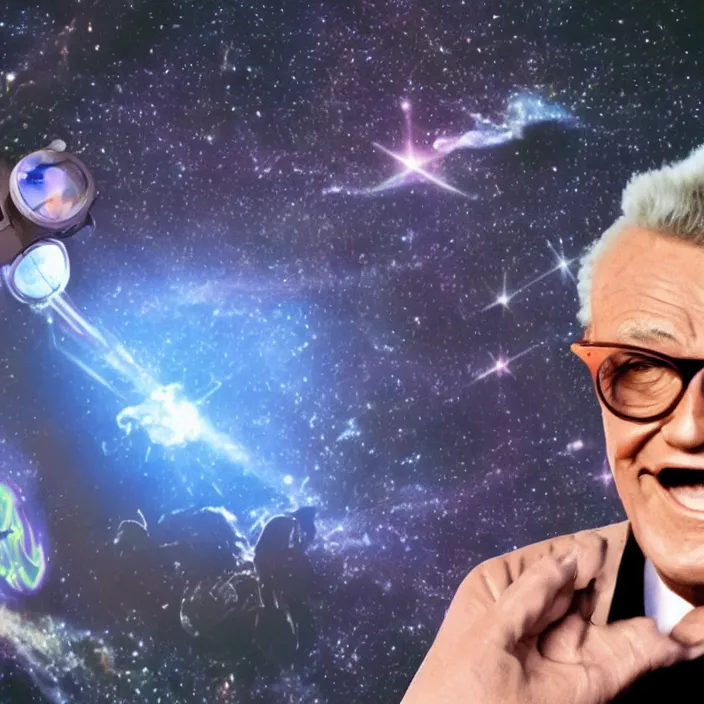 hologram of harry caray, Stable Diffusion