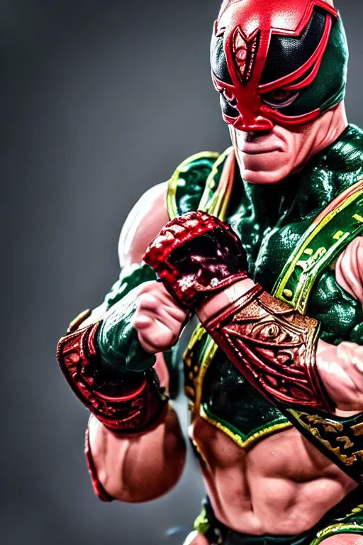 Prompt: john cena wrestling with kamen rider, high resolution, vogue, intricate, face features, body features, photorealistic, smooth, 4 k, aesthetic lighting, baroque object, sharp focus, hyperdetailed object, by : canon eos 5 d mark iv and sigma 7 0 - 2 0 0 mm f / 2. 8 dg os hsm sports