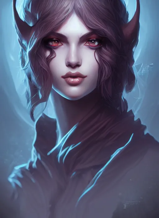 Prompt: dark high priestess, highly detailed, artgerm style, artstation, soft light, sharp focus, illustration, character design, concept art