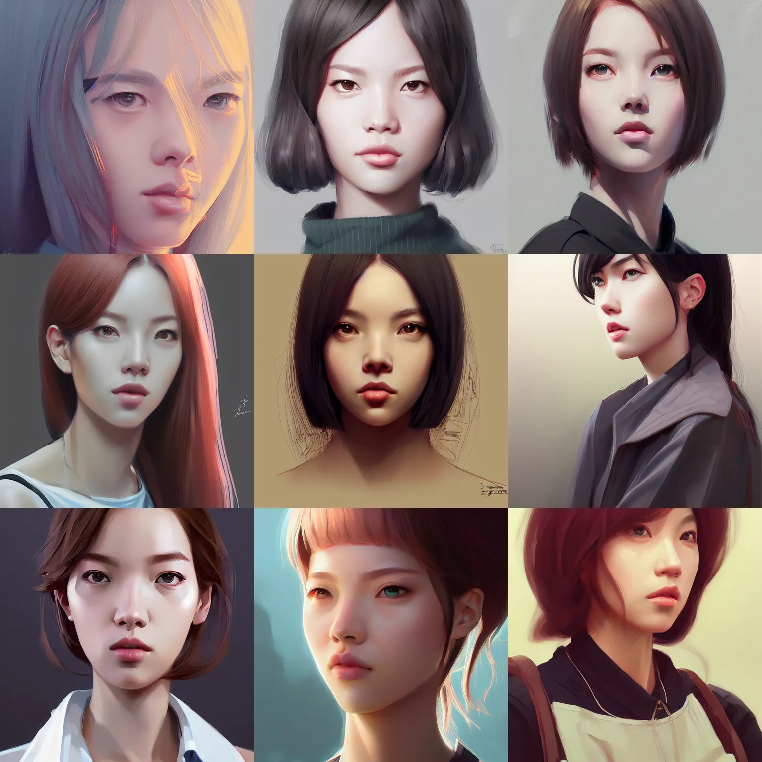 Image similar to portrait of Lisa Blackpink as an architect, highly detailed, digital painting, artstation, concept art, sharp focus, illustration, art by ilya kuvshinov, krenz cushart, Greg Rutkowski