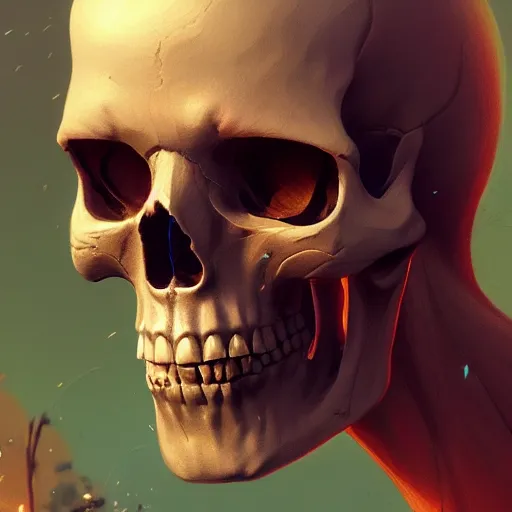 Image similar to highly detailed portrait skull 💎 gem, in gta v, stephen bliss, unreal engine, fantasy art by greg rutkowski, loish, rhads, ferdinand knab, makoto shinkai and lois van baarle, ilya kuvshinov, rossdraws, tom bagshaw, global illumination, radiant light, detailed and intricate environment