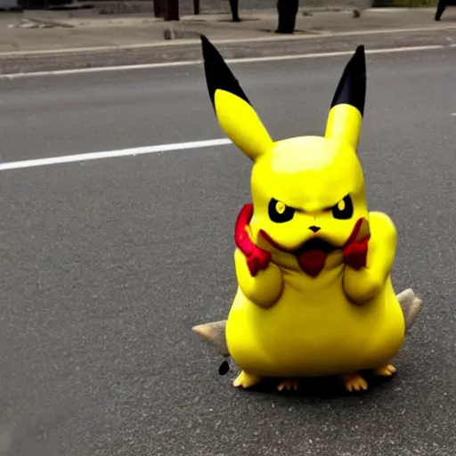 Imagine a @Louis Vuitton mech pikachu mask in AR - modeoed by @Ben Dee