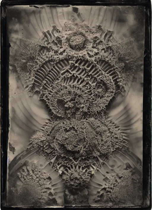 Image similar to old wetplate daguerreotype invention of entrophy, explosion of data fragments, fractal, intricate, elegant, highly detailed, parallax, leica, medium format, subsurface scattering, by joan eardly