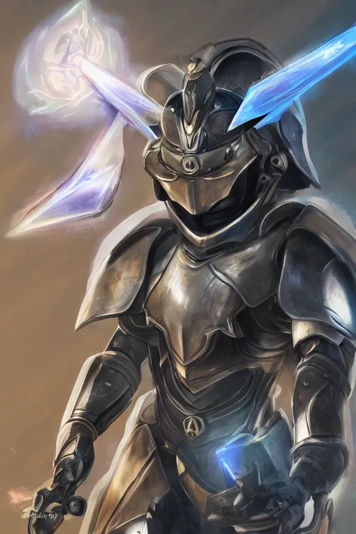 Image similar to helmet armor guardian destiny in witch queen illumination ray tracing hdr fanart arstation by sung choi robot ninja mask and eric pfeiffer and gabriel garza and casper konefal