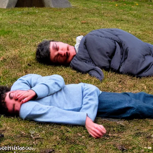 Image similar to some of my friends are gone, and some of my friends are sleeping - sleeping the churchyard sleep