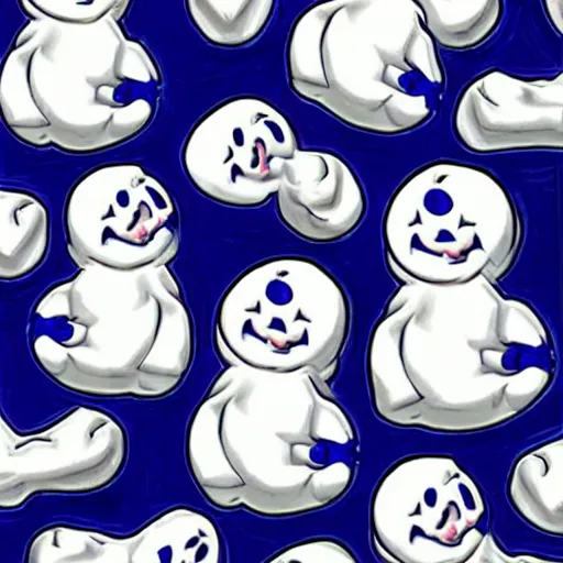 Image similar to juggalo Pillsbury doughboy