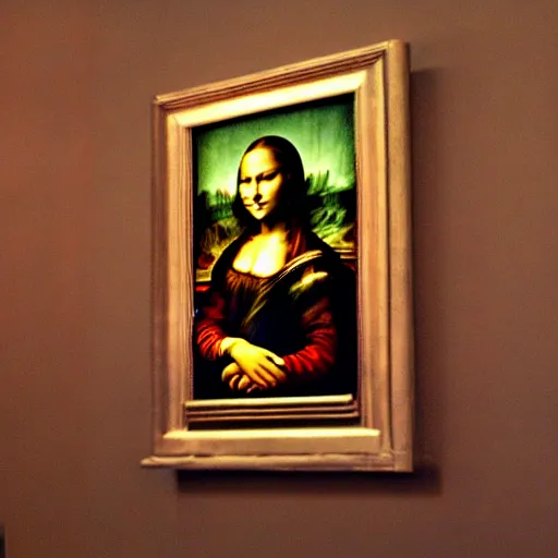 Image similar to mona lisa full body