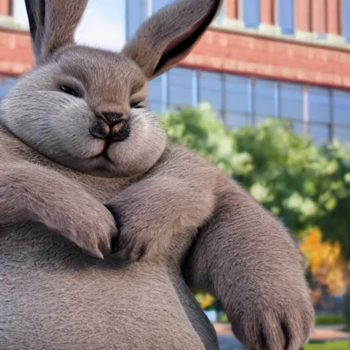 Prompt: university of big chungus