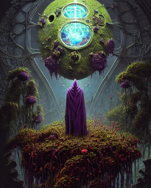 Image similar to the platonic ideal of flowers, rotting, insects and praying of cletus kasady carnage thanos dementor nazgul wild hunt doctor manhattan chtulu mandelbulb spirited away lichen mandala bioshock davinci heavy rain the witcher, d & d, fantasy, ego death, decay, dmt, psilocybin, art by greg rutkowski