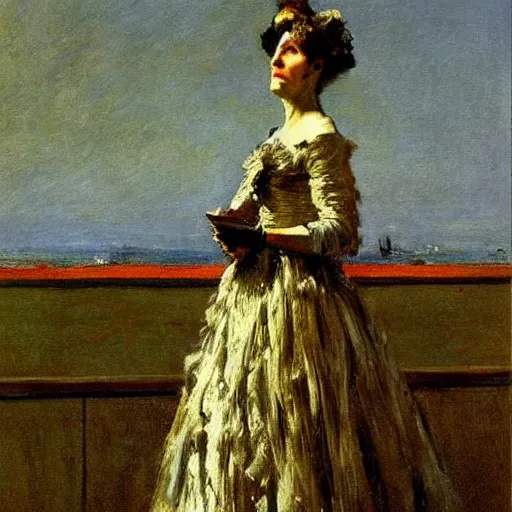 Image similar to olive martini, extremely detailed masterpiece, illustration, colorful, by william merritt chase,