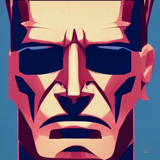 Image similar to face icon stylized minimalist t - 8 0 0, loftis, cory behance hd by jesper ejsing, by rhads, makoto shinkai and lois van baarle, ilya kuvshinov, rossdraws global illumination